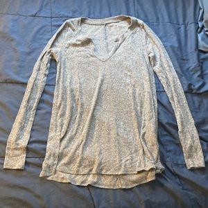 Hollister Gray Long Sleeve